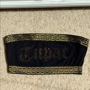 Tupac tube top